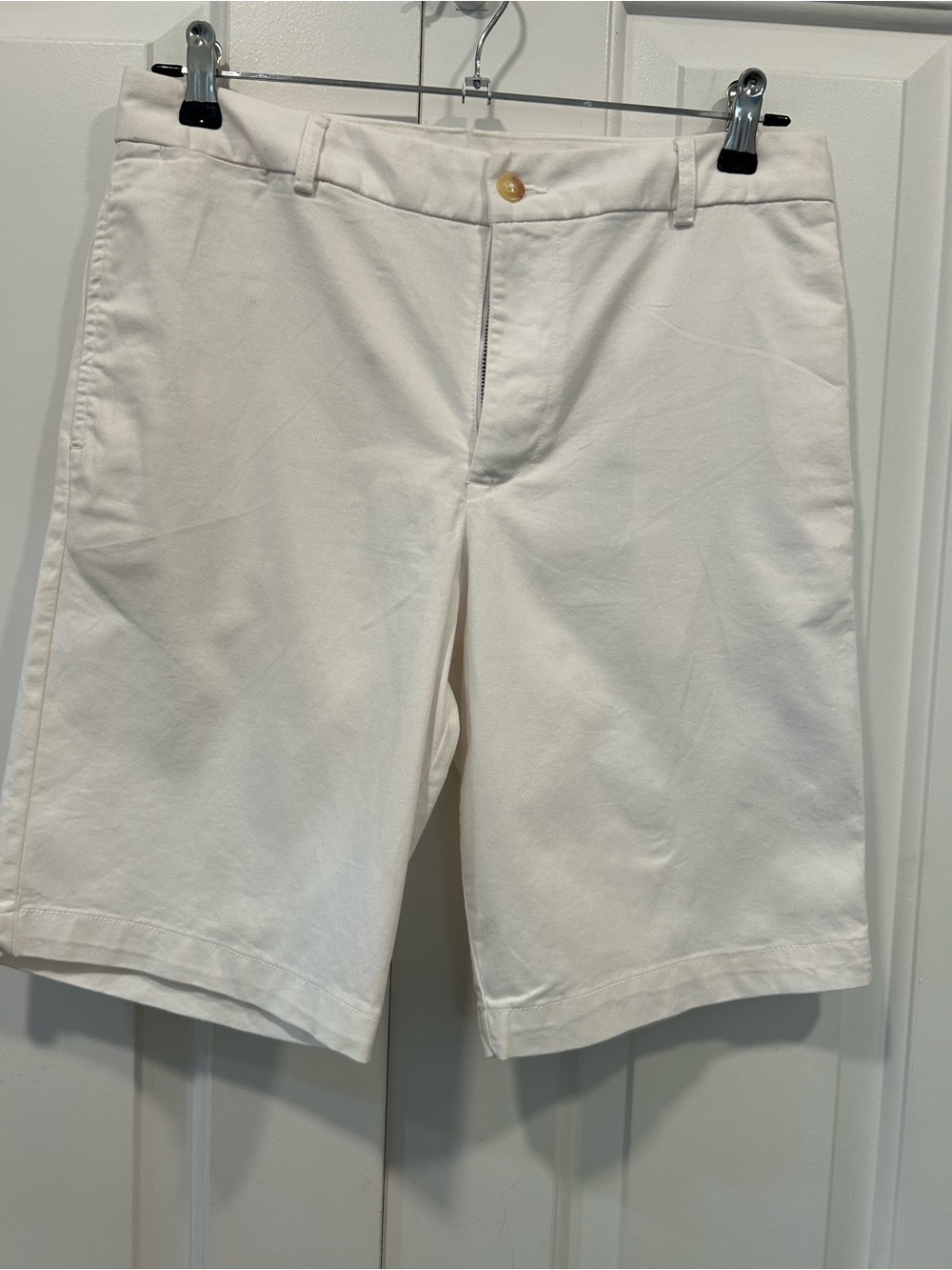 Polo Ralph Lauren Boys Size 20 White Chino Shorts NWT Pony Logo